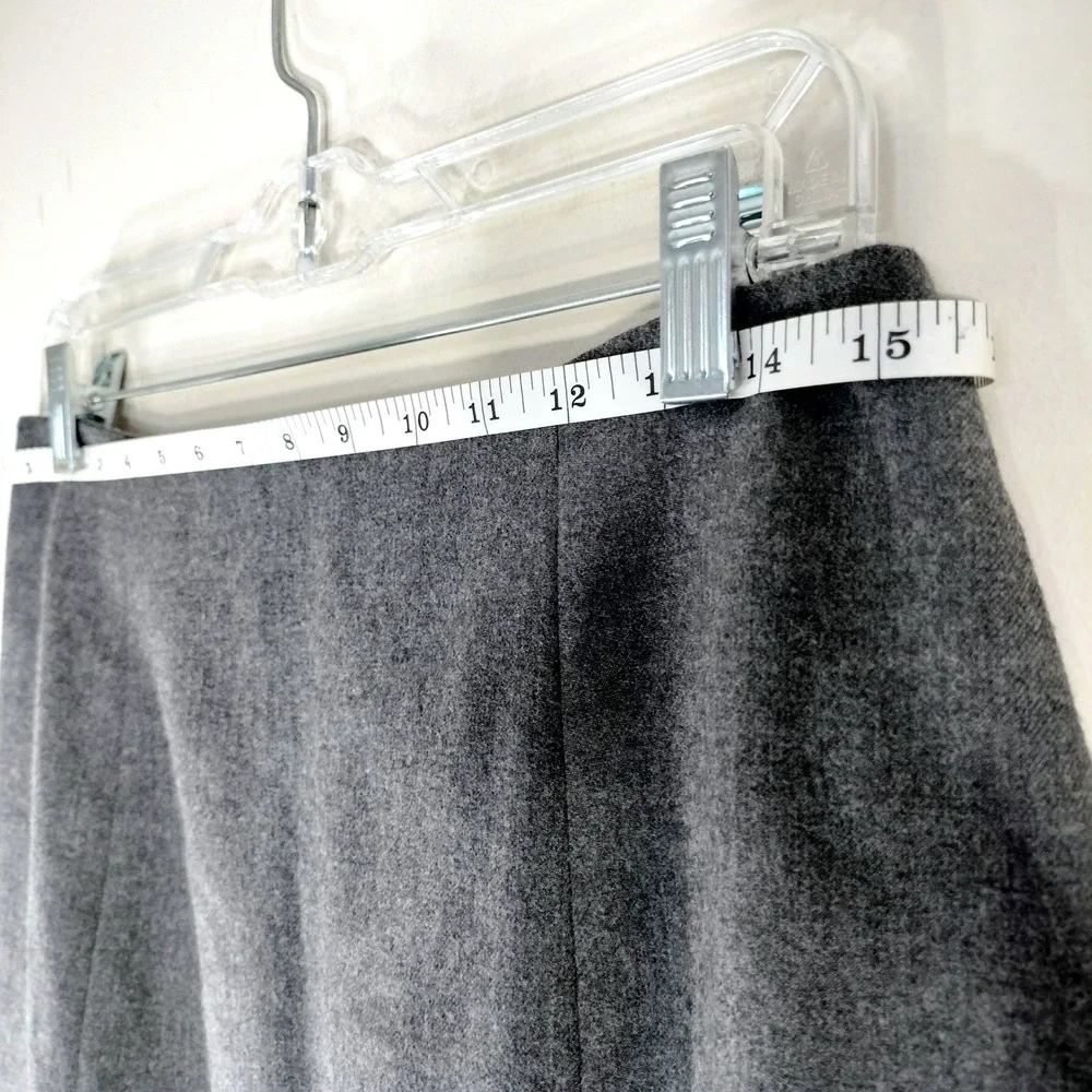 J'Envie Vintage Pencil Skirt; Lined Wool Blend Professional Career Knee Length